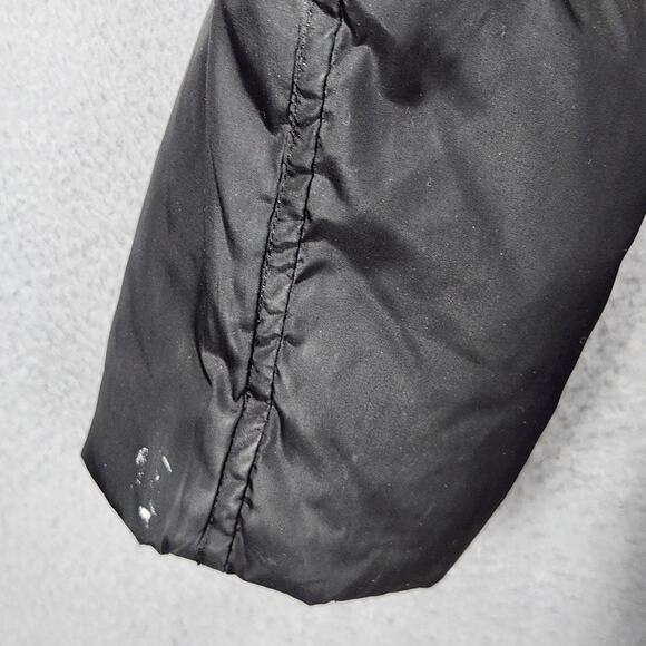 Marc New York Andrew Marc Coat Womens Medium Black Down Puffer Fur Hood Parka - Picture 9 of 16